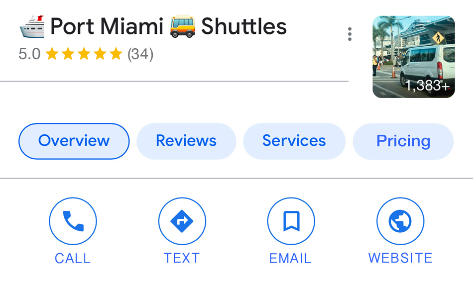 Port Miami Shuttles